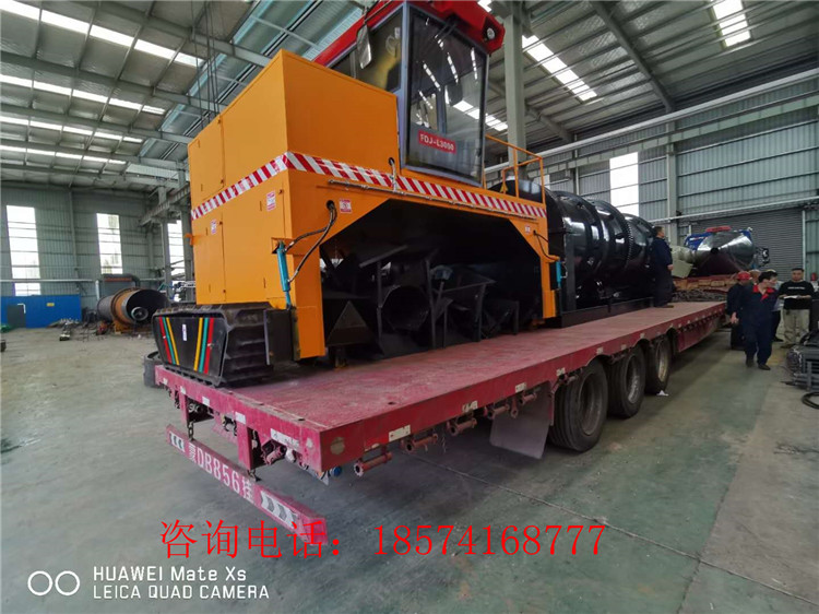 遼寧沈陽客戶定制的履帶翻堆機(jī)的操作步驟