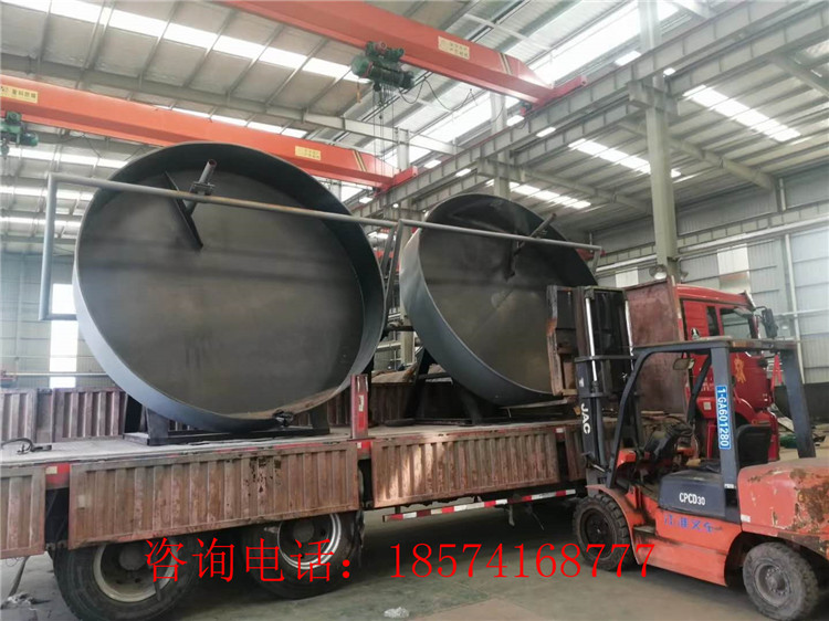 圓盤(pán)造粒機(jī)發(fā)貨現(xiàn)場(chǎng)