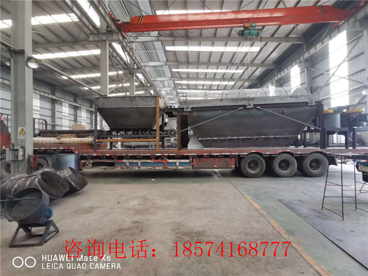 內(nèi)蒙顆粒生產(chǎn)線裝車(chē)現(xiàn)場(chǎng)