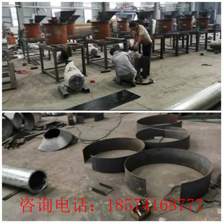 圓盤造粒機的生產(chǎn)現(xiàn)場