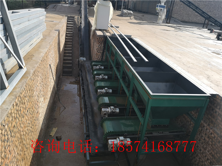 自動配料機(jī)的安貨現(xiàn)場