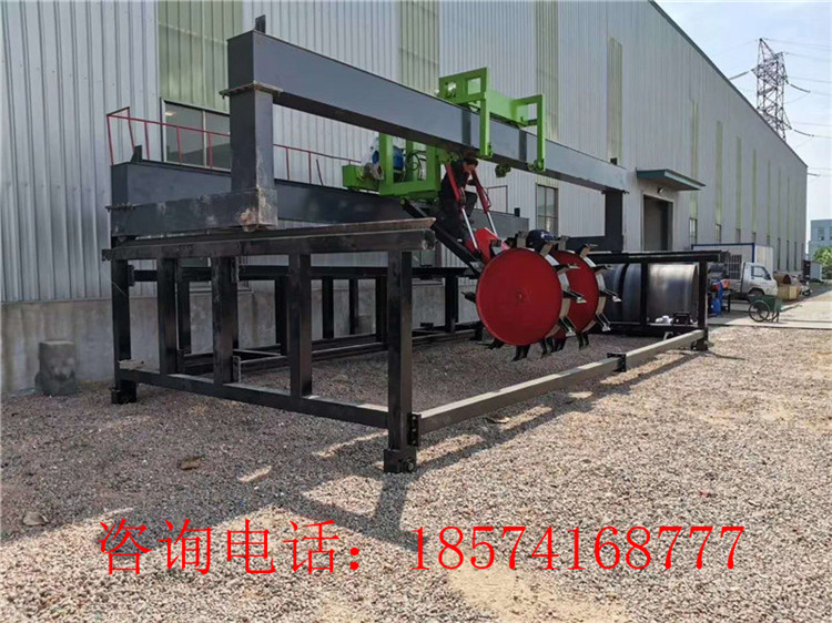 輪盤翻拋機(jī)加工現(xiàn)場(chǎng)完畢