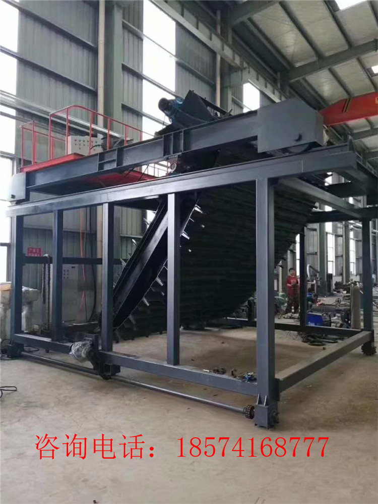 鏈板翻拋機(jī)的生產(chǎn)現(xiàn)場(chǎng)