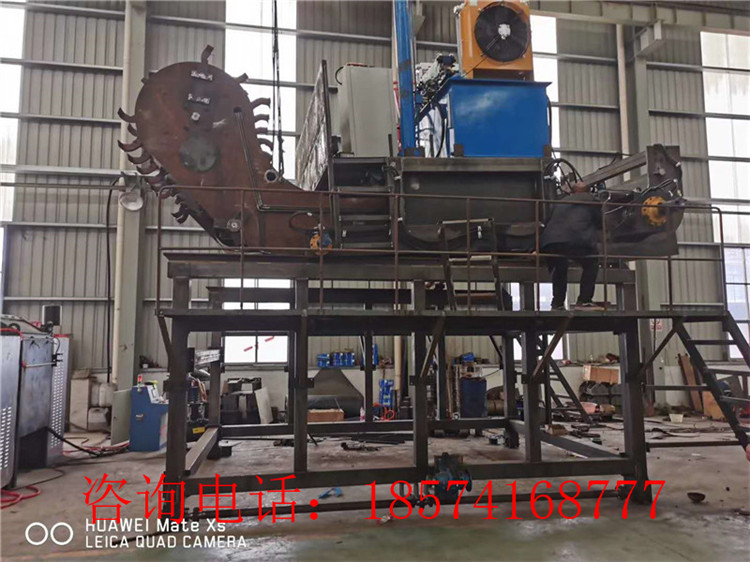 污泥翻拋機(jī)的加工制造現(xiàn)場(chǎng)