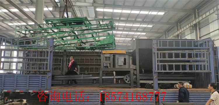 粉狀有機(jī)肥生產(chǎn)線發(fā)貨現(xiàn)場(chǎng)