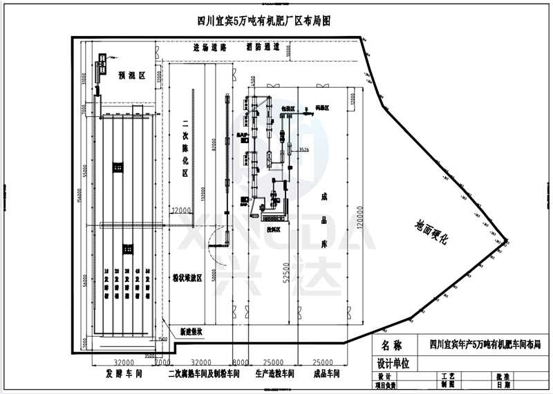 四川宜賓年產(chǎn)5萬噸有機(jī)肥生產(chǎn)線
