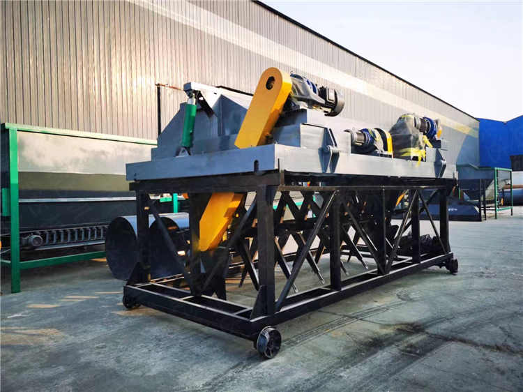 沼氣肥的發(fā)酵翻耙機,多槽全自動液壓槽式翻拋機