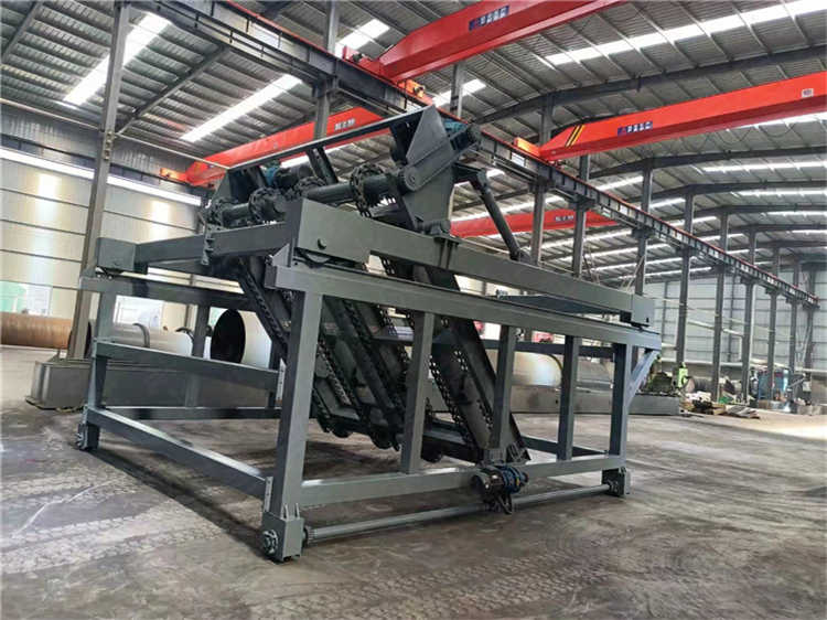 高溫好氧發(fā)酵有機肥牛糞鏈板翻拋機設備