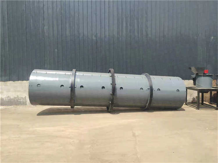 牛糞圓形顆粒有機(jī)肥轉(zhuǎn)鼓造粒機(jī)結(jié)構(gòu)