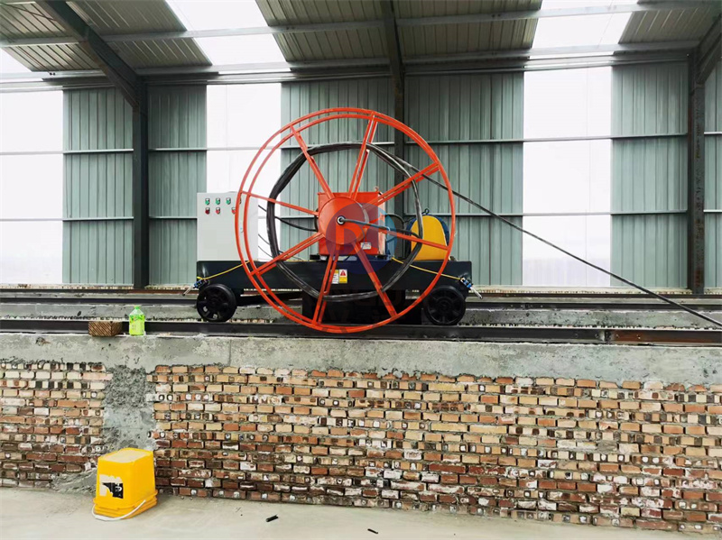 年產(chǎn)1萬噸有機肥生產(chǎn)線安裝現(xiàn)場